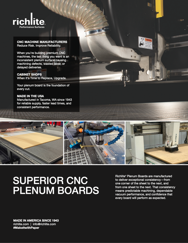 Richlite for CNC Plenum Boards Brochure