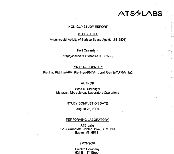 JIS 2801 Antimicrobial