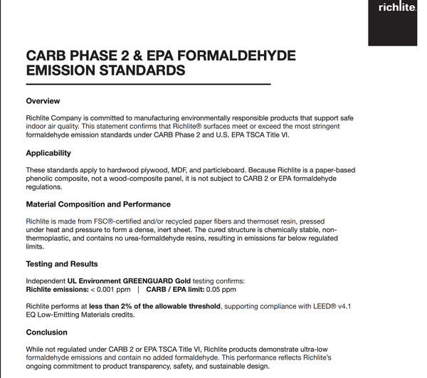 CARB Phase 2 & EPA TSCA Title VI